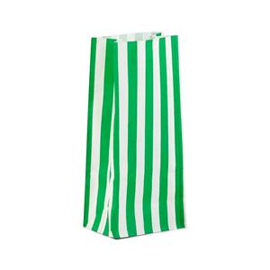 Green Stripe Pick n Mix Paper Bags