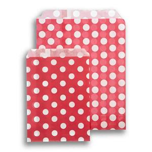 Red Polka Dot Paper Bags