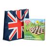 Union Jack Jute Bag with Padded Handles