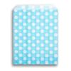 Light Blue Polka Dot Paper Bags