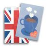 Kraft Paper Bag with Union Jack Design