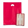 Red Biodegradable Plastic Carrier Bags