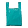 Vest Style Recycled Green Plastic Carrier Bags