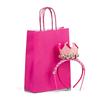 Premium Italian Magenta Paper Carrier Bags with Twisted Handles