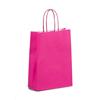 Premium Italian Magenta Paper Carrier Bags with Twisted Handles