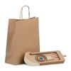 Value Recycled Brown Paper Carrier Bags with Twisted Handles (Unribbed)