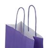 Premium Italian Lilac Paper Carrier Bags with Twisted Handles