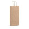 Italian Brown  One Bottle Paper Bag with Twisted Handles