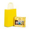 Premium Italian Yellow Paper Carrier Bags with Twisted Handles