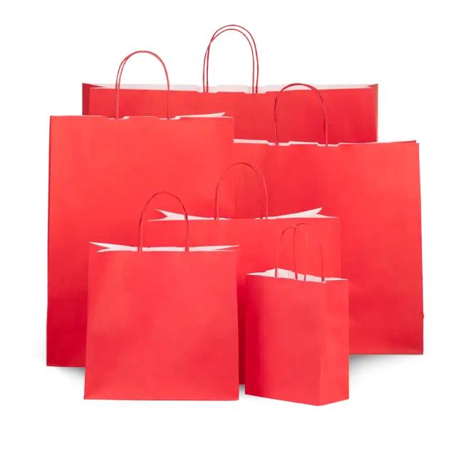 Red Paper Bags