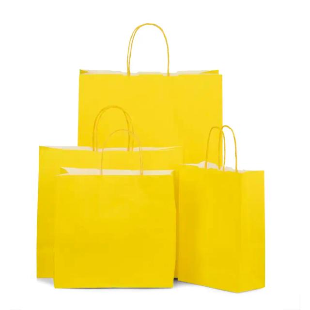 Yellow Paper Bags