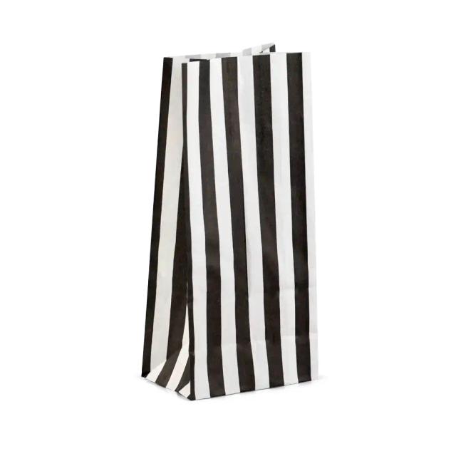 Black Stripe Pick n Mix Paper Bags