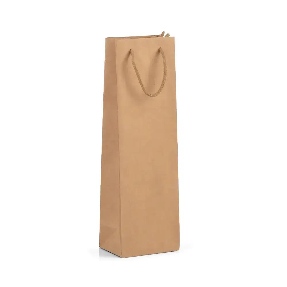 Natural Kraft Wine Bottle Gift Bags