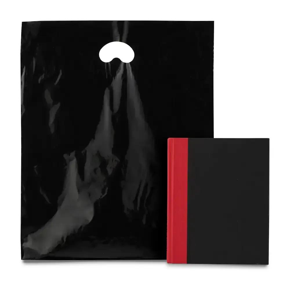 Black Biodegradable Plastic Carrier Bags
