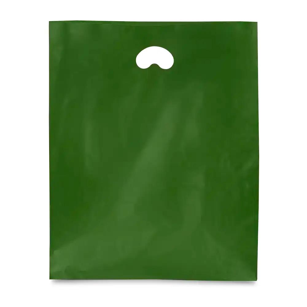 Harrods Green Biodegradable Plastic Carrier Bags