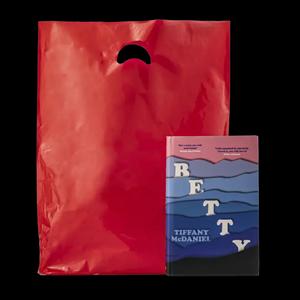 Red Biodegradable Plastic Carrier Bags