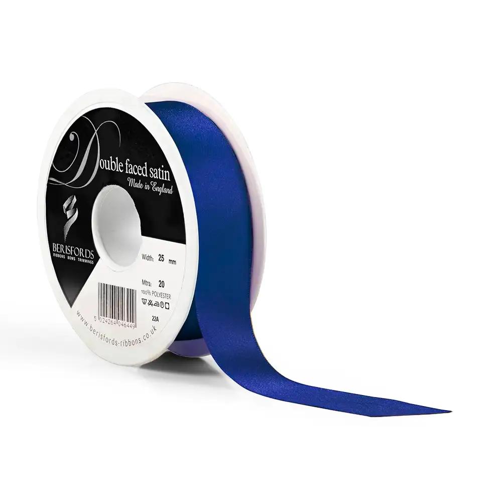 Royal Blue Double Satin Ribbon