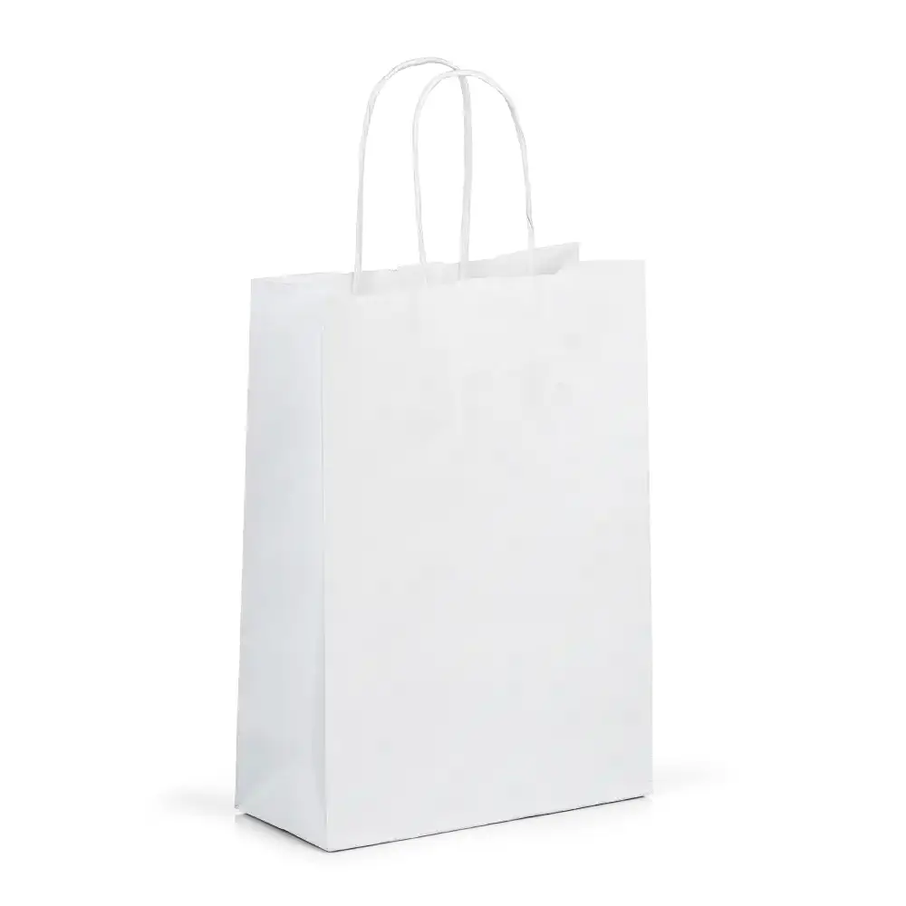 Carrier Bags - White Plastic Patch and Vest styles - Reynopoly